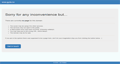 Desktop Screenshot of gyda.no