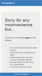Mobile Screenshot of intra.gyda.no