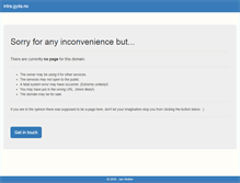 Tablet Screenshot of intra.gyda.no